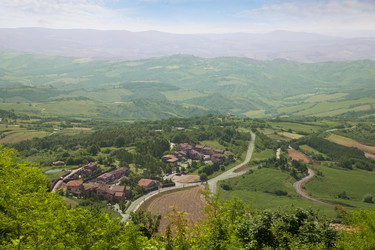 тосканский пейзаж. радикофани, италия - alkir