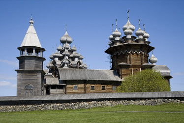 древний деревянный город "кижи" в карелии - alkir