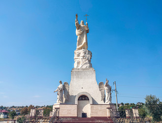 Скульптура Иисус Христос в храмовом комплексе, Ессентуки, Ставропольский край, Россия - Tatiana_Panova