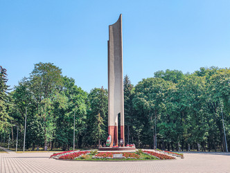 Мемориал Вечный огонь в Парке Победы, Ессентуки, Ставропольский край, Россия - Tatiana_Panova
