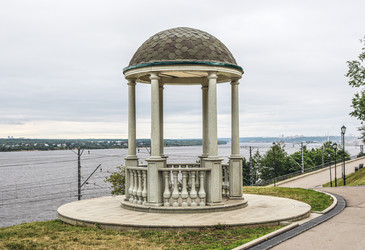 Ротонда на набережной реки Камы, Пермь, Пермский край, Россия - Tatiana_Panova