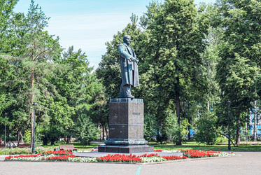Памятник В.И. Ленину в Театральном саду, Пермь, Пермский край, Россия - Tatiana_Panova