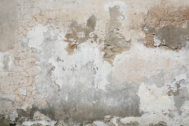 Старая стена с облупившейся краской и потрескавшейся штукатуркой. Old wall with peeling paint and cracked plaster texture - Karagero
