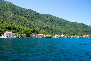 панорама которского залива и города - gumbao
