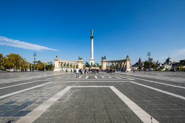 памятник тысячелетию на площади героев в будапеште - gumbao