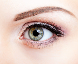 Close-up shot of female eye - Serg Zastavkin