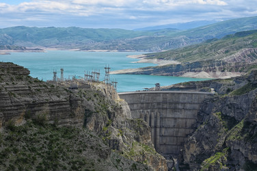 чиркейская гидроэлектростанция в дагестане, россия - alkir