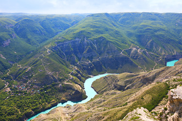 сулакский каньон в дагестане, россия - alkir