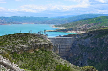 чиркейская гидроэлектростанция в дагестане, россия - alkir