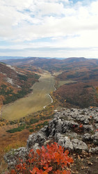 Дорога в каньоне осенних гор - LiyaDi