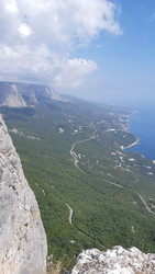 Крымский пейзаж, горы и море - LiyaDi
