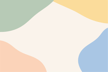 абстрактные органические формы на пастельном фоне - OLiAN_ART