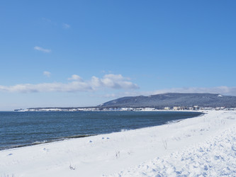 Поселок Озерск. Сахалин. The village of Ozersk. Sakhalin. (Marka) - marka