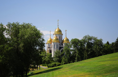 Храм Всех Святых, в земле Российской просиявших. Волгоград, Мамаев курган - Lisa77