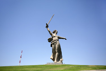 «Родина-мать зовет!» Композиционный центр мемориального ансамбля "Героям Сталинградской битвы" - Lisa77