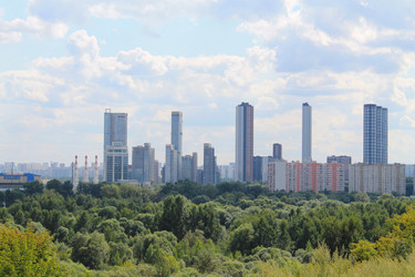 Вид на Москву через Сходненскую чашу - Anastasia_y