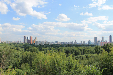 Вид на Москву через Сходненский ковш - Anastasia_y