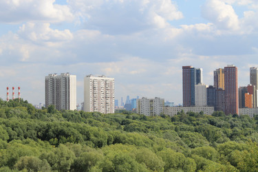 Вид на Москву через Сходненский ковш - Anastasia_y