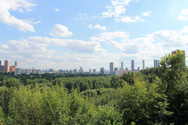 Вид на Москву через Сходненскую чашу - Anastasia_y