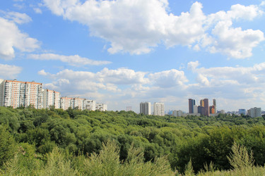 Вид на Москву через Сходненскую чашу - Anastasia_y