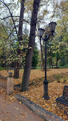 Фонарь в осеннем парке - LiyaDi